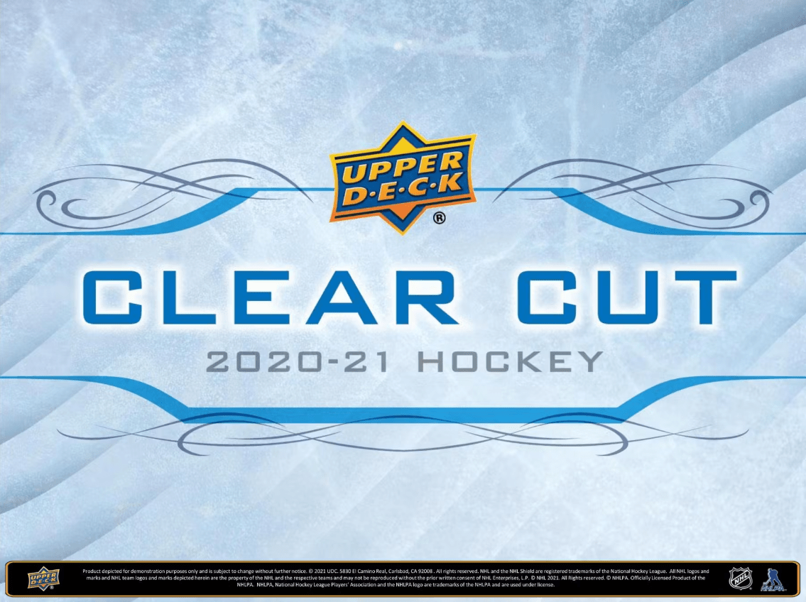 2020 - 21 Upper Deck Clear Cut Hockey Hobby Box - Collector Store LLC