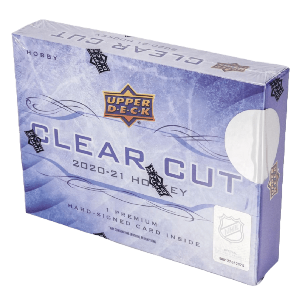 2020 - 21 Upper Deck Clear Cut Hockey Hobby Box - Collector Store LLC
