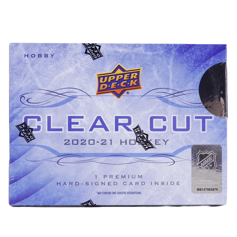 2020 - 21 Upper Deck Clear Cut Hockey Hobby Box - Collector Store LLC