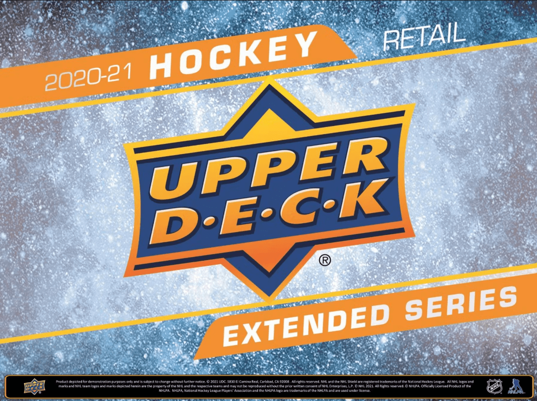 2020 - 21 Upper Deck Extended Series Hockey Retail Box - Collector Store LLC