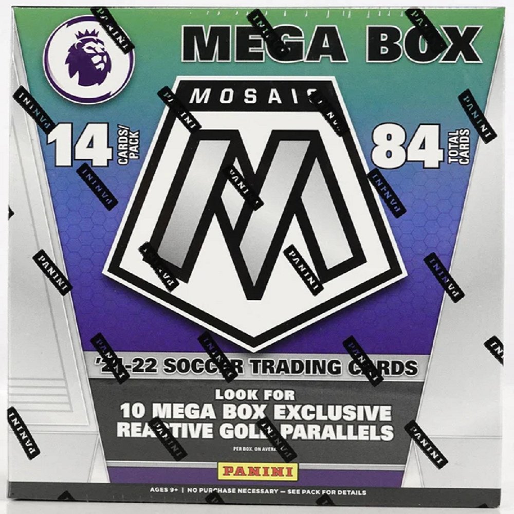 4 mega boxes of orders mosaic premier league soccer 2021-22