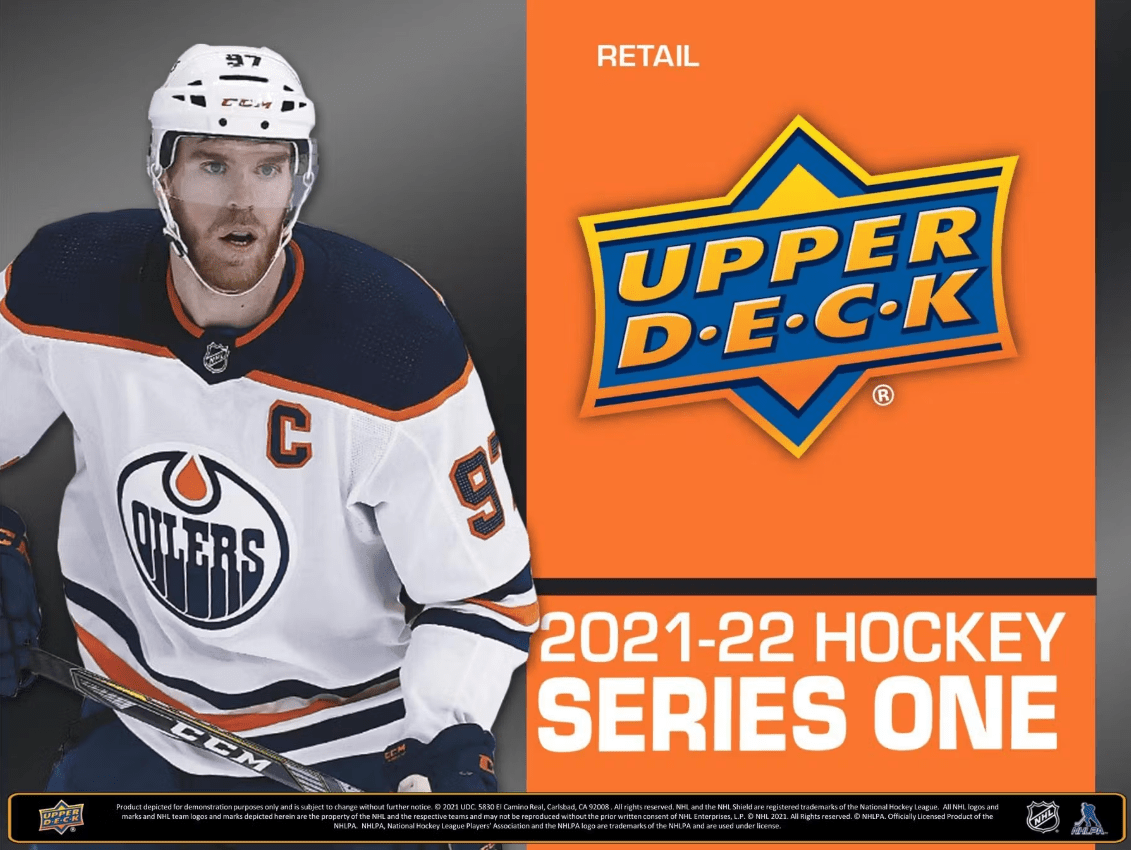 2021 - 22 Upper Deck Series 1 Hockey Tin - Collector Store LLC