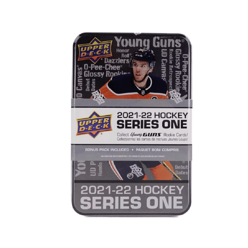 2021 - 22 Upper Deck Series 1 Hockey Tin - Collector Store LLC