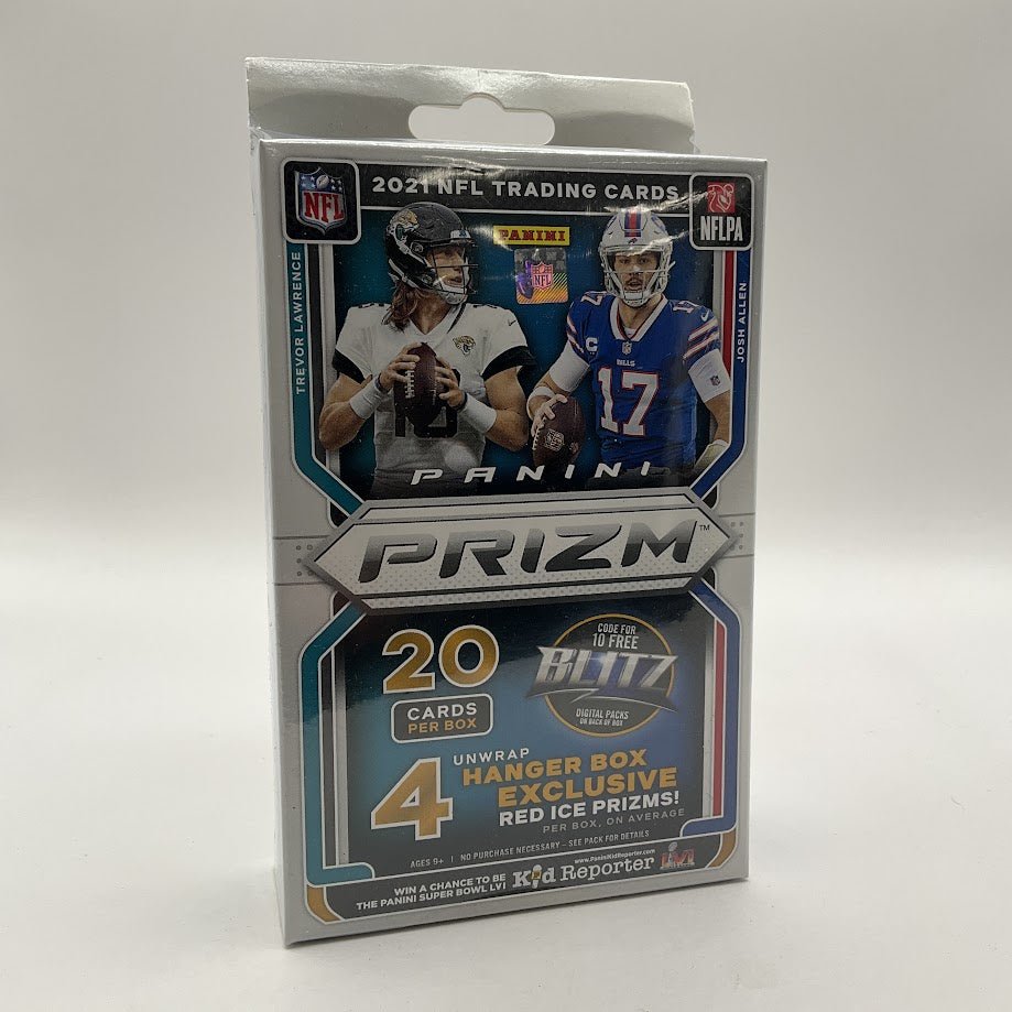 2021 Panini Prizm Football Hanger (Red Ice) - Collector Store LLC