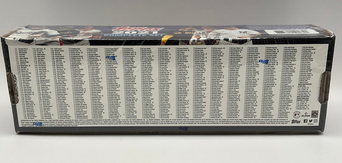 2021 Topps Baseball Factory Set (Purple) - Collector Store LLC