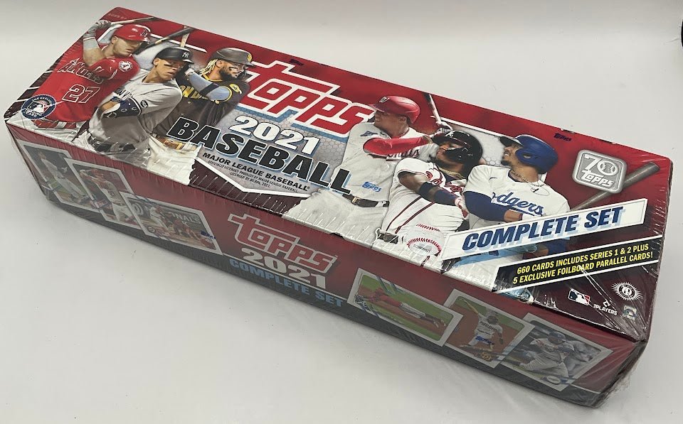 2021 Topps Baseball Series 1 & 2 Complete Factory Set (Red Box) - Collector Store LLC