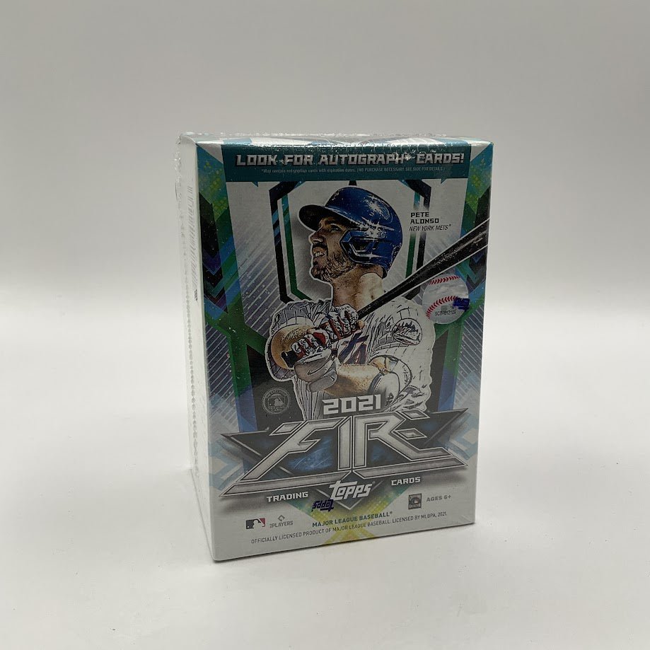 2021 Topps Fire Baseball Blaster Box - Collector Store LLC