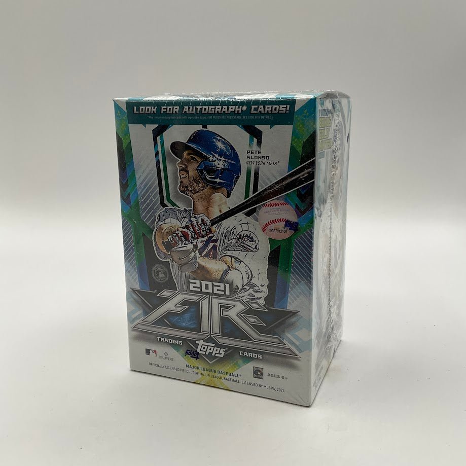2021 Topps Fire Baseball Blaster Box - Collector Store LLC