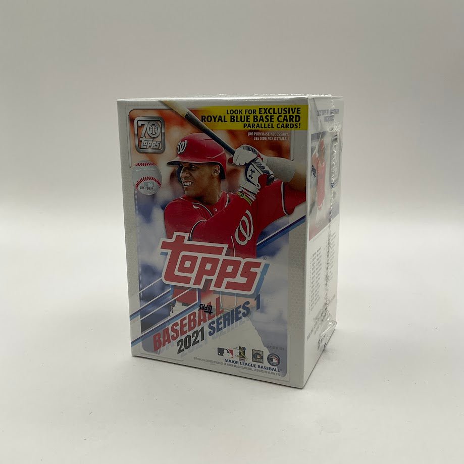 2021 Topps Series 1 Baseball Blaster Box (Royal Blue Parallels) - Collector Store LLC