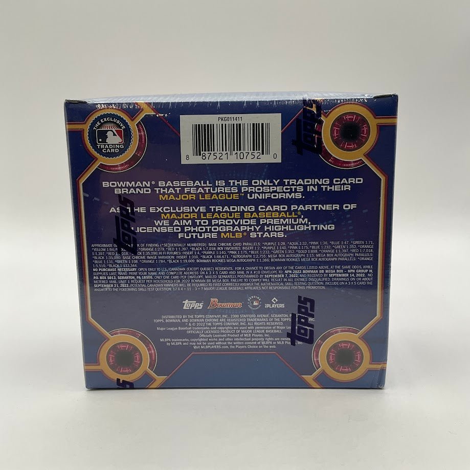 2022 Bowman Baseball Mega Box - Collector Store LLC