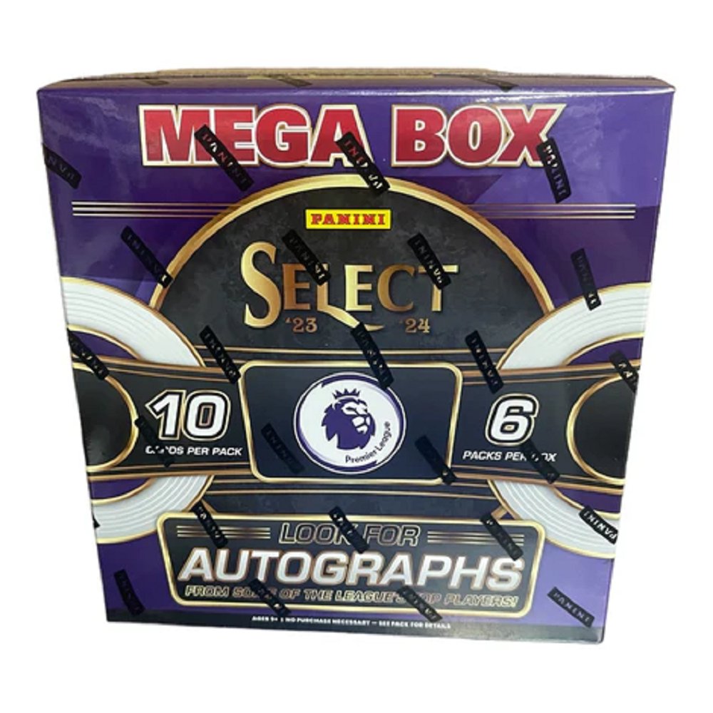 2023 - 24 Panini Select Premier League Soccer Mega Box - Collector Store LLC