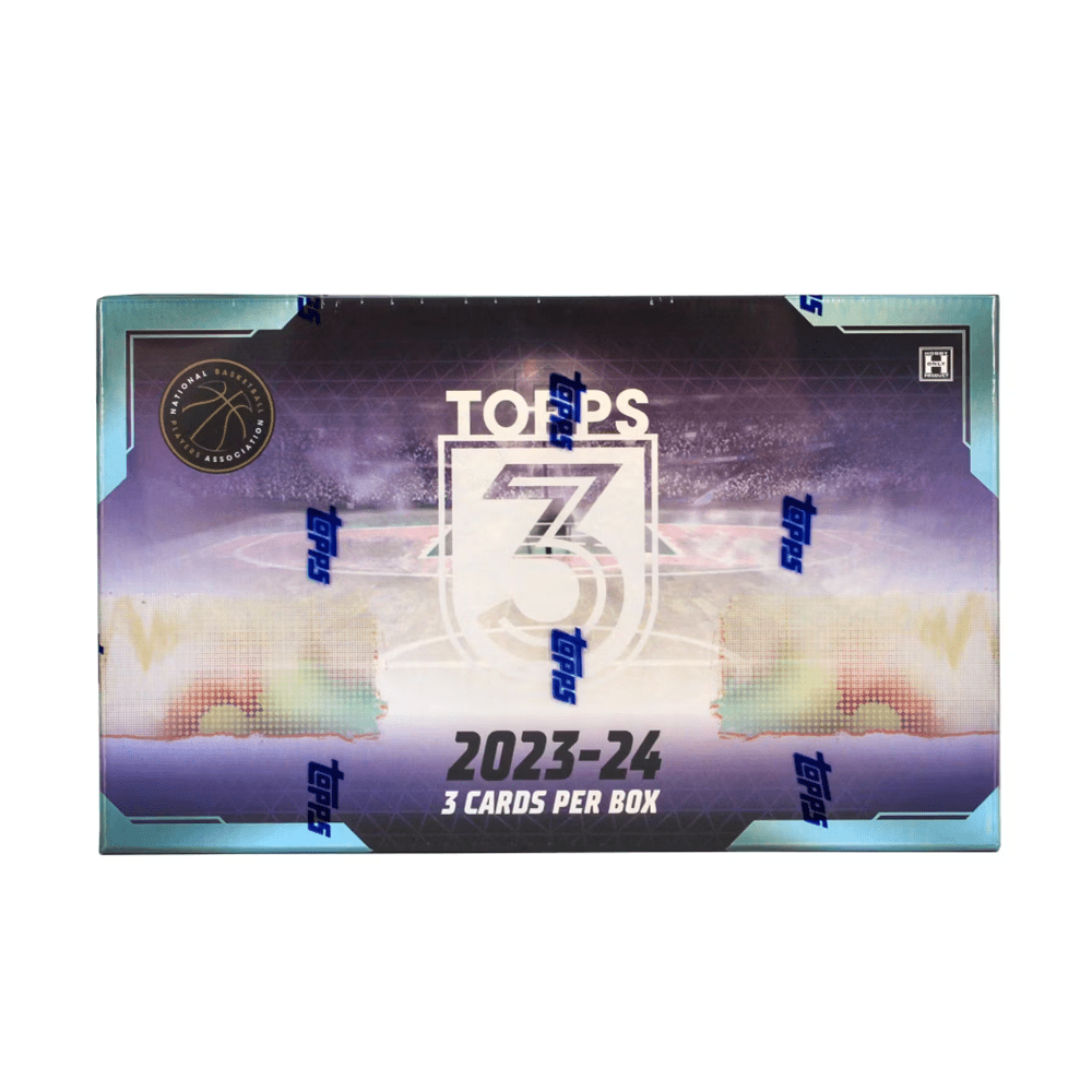 2023 - 24 Topps Three Basketball Hobby Box - Collector Store LLC