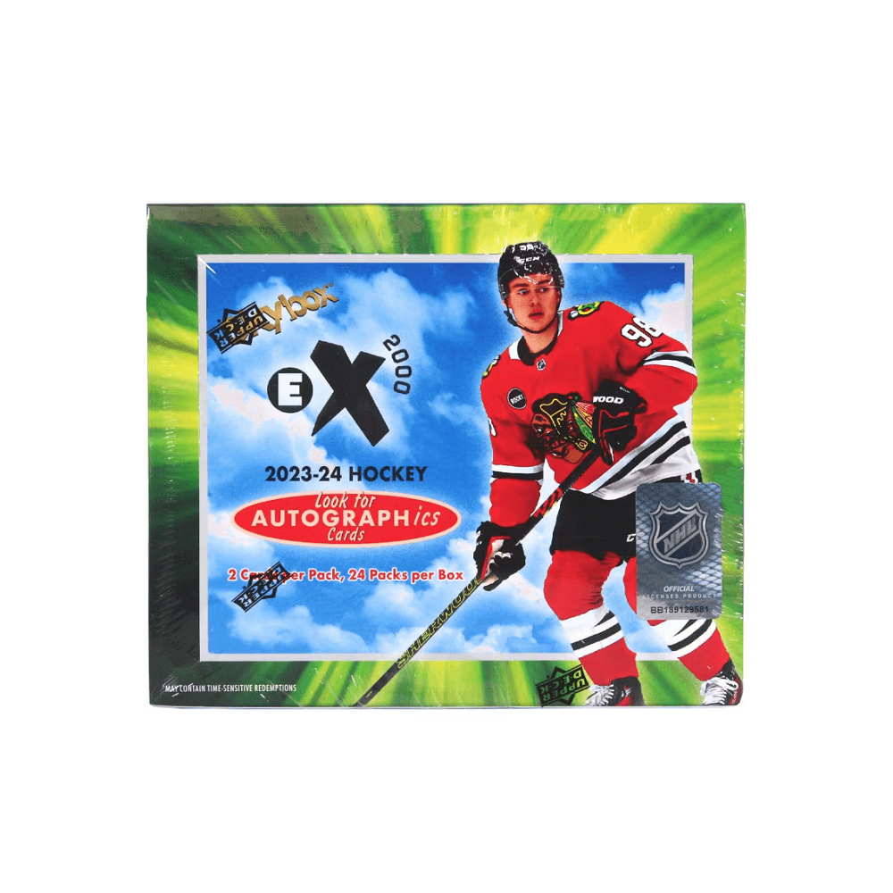 2023 - 24 Upper Deck E - X 2000 Hockey Hobby Box *Contact Us To Order* - Collector Store LLC