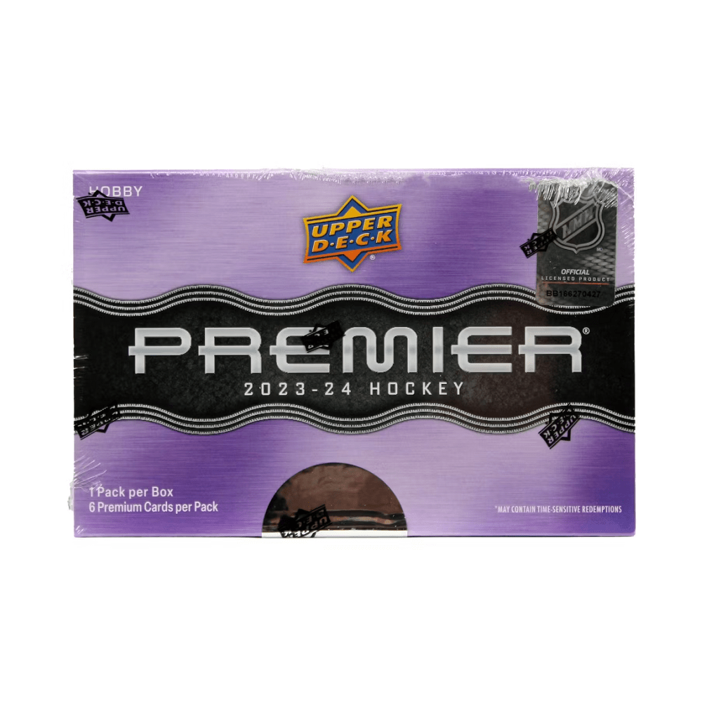 2023 - 24 Upper Deck Premier Hockey Hobby Box *Contact Us To Order* - Collector Store LLC