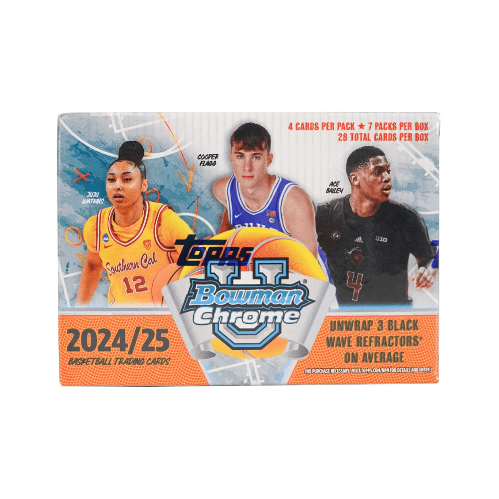 2024 - 25 Bowman University Chrome Basketball Blaster Box - Collector Store LLC