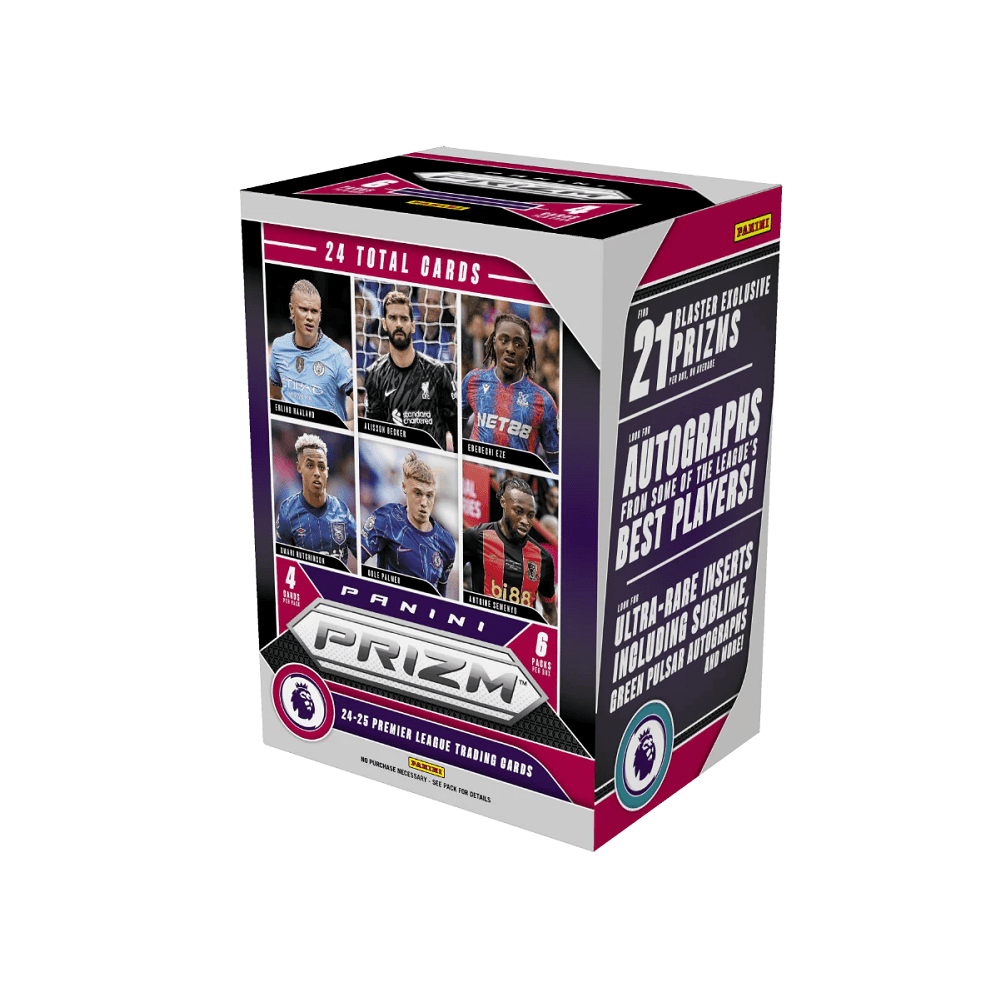 premier league booster box 2024-25 Prizm Premier League Soccer Hobby Blaster Box