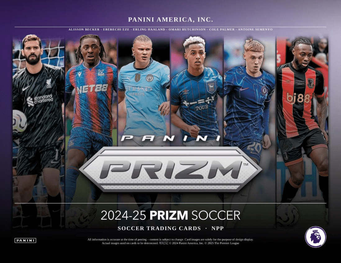 2024 - 25 Panini Prizm EPL Premier League Soccer Retail Box - Collector Store LLC