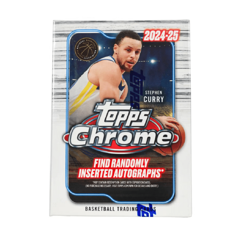 2024 - 25 Topps Chrome Basketball Blaster Box - Collector Store LLC
