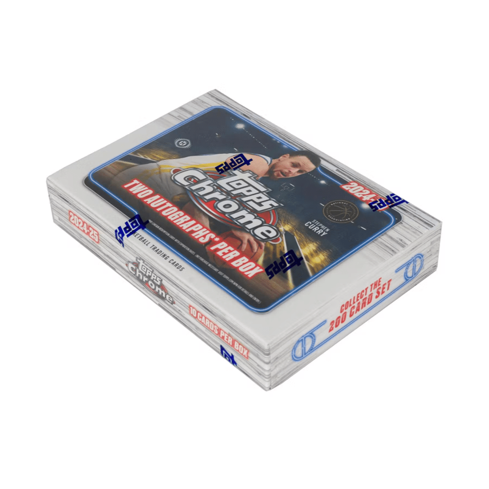 2024 - 25 Topps Chrome Basketball Breaker Delight Box - Collector Store LLC