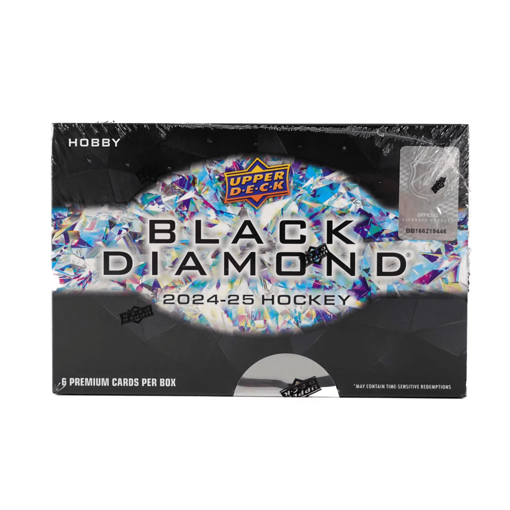 2024 - 25 Upper Deck Black Diamond Hockey Hobby Box *Contact Us To Order* - Collector Store LLC