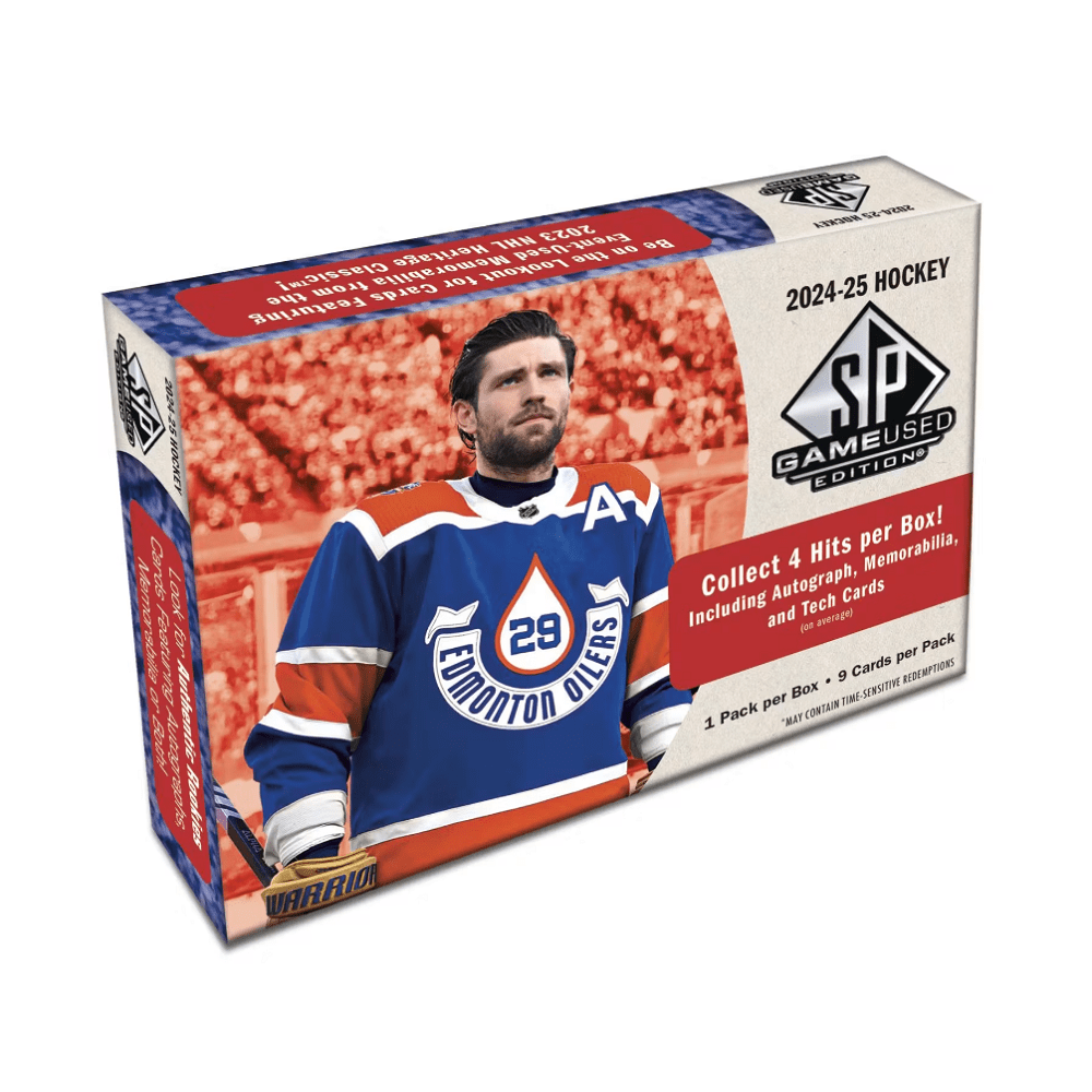 2024 - 25 Upper Deck SP Game Used Hockey Hobby Box *Contact Us To Order* - Collector Store LLC
