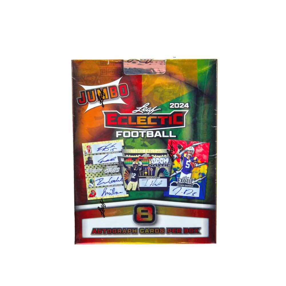 2024 Leaf Eclectic Football Jumbo Box - Collector Store LLC