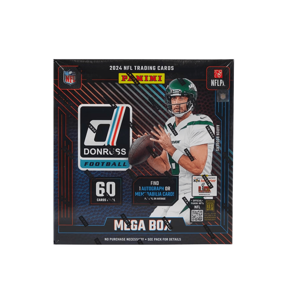 2024 Panini Donruss Football Mega Box (Red Wave) - Collector Store LLC