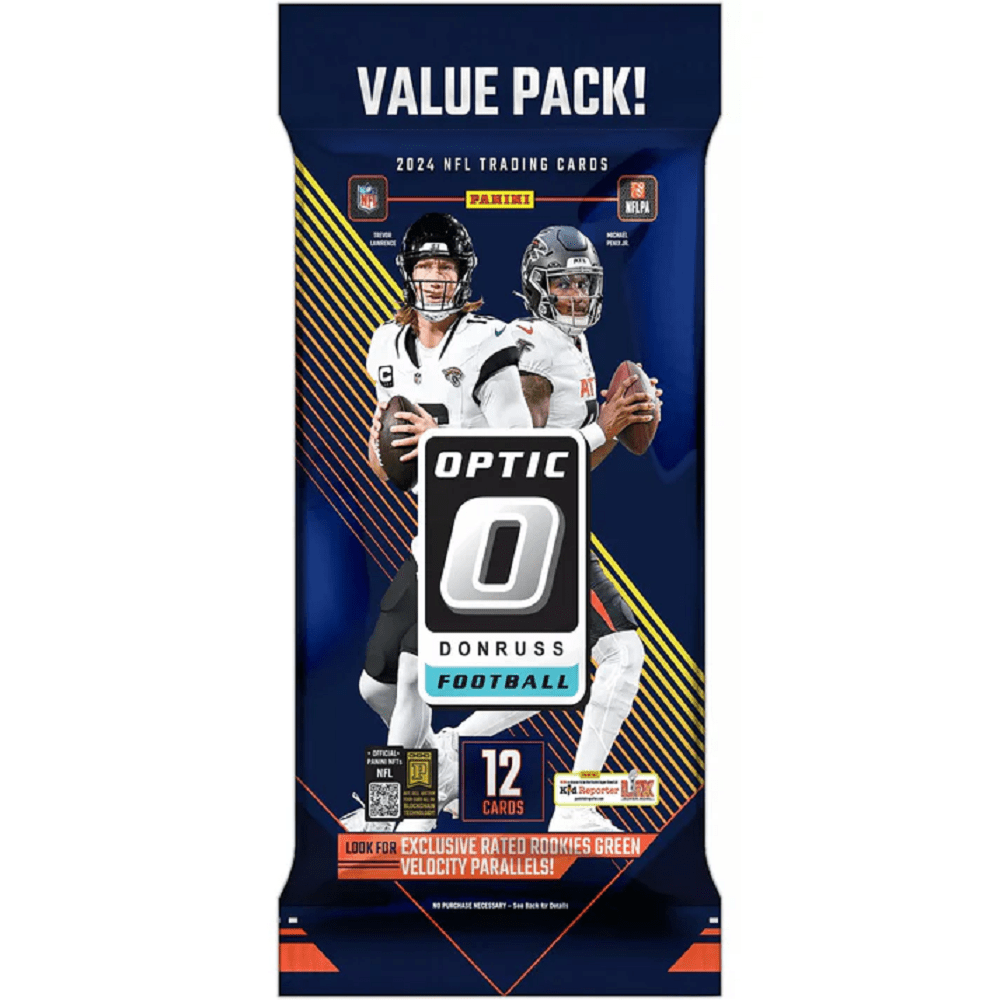 2024 Panini Donruss Optic Football Fat Pack - Collector Store LLC