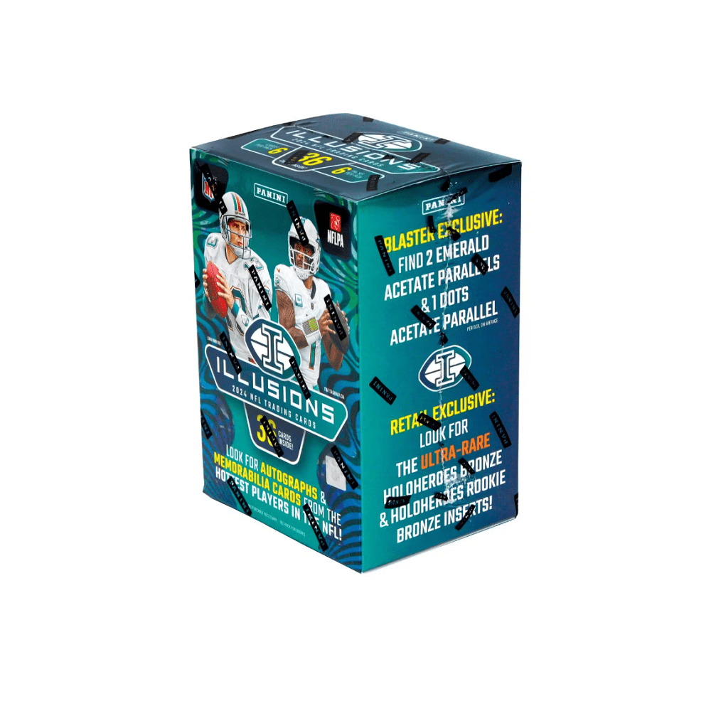 2024 Panini Illusions Football Blaster Box - Collector Store LLC