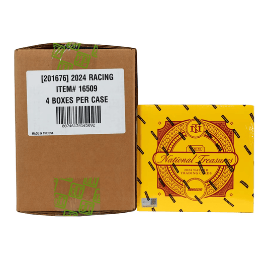 2024 Panini National Treasures Racing 4 - Box Hobby Case - Collector Store LLC