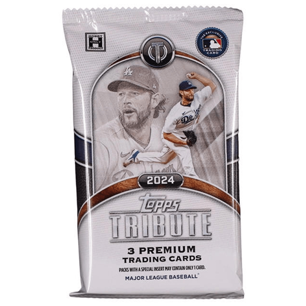2024 Topps Tribute Baseball Hobby Pack - Collector Store LLC
