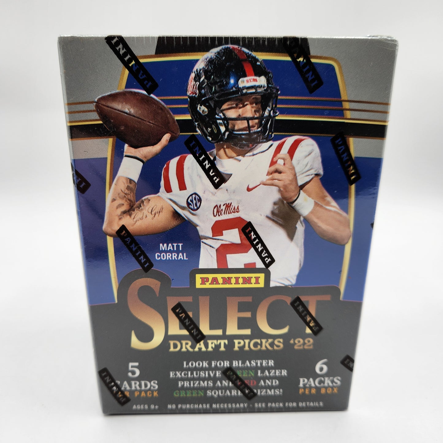 2022 Panini Select Draft Picks Blaster Box **Red and Green Square Prizms**