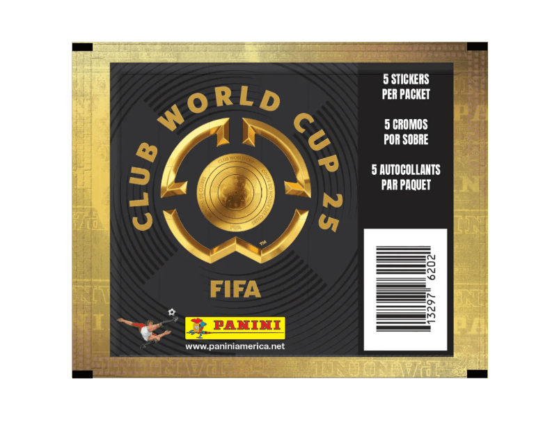 2025 Panini FIFA Club World Cup Soccer Sticker Pack - Collector Store LLC