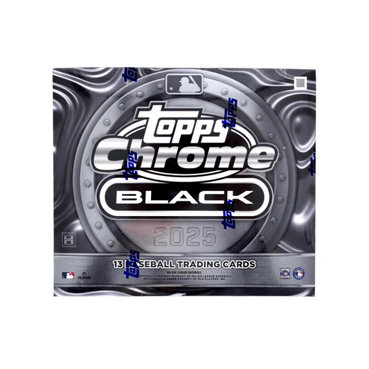2025 Topps Chrome Black Baseball Hobby Box - Collector Store LLC