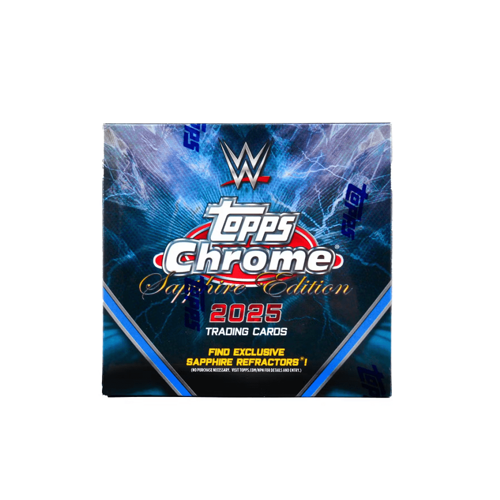 2025 Topps Chrome WWE Hobby Box (Sapphire Edition) - Collector Store LLC