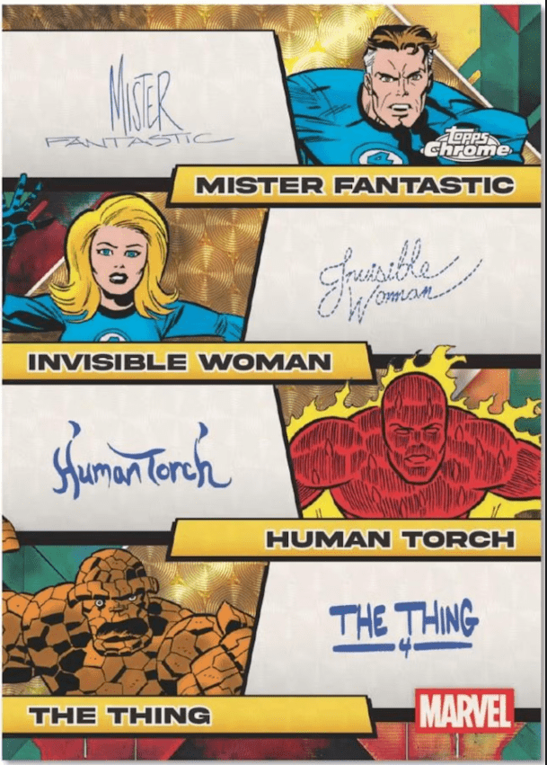 2025 Topps Marvel Chrome Hobby Box - Collector Store LLC
