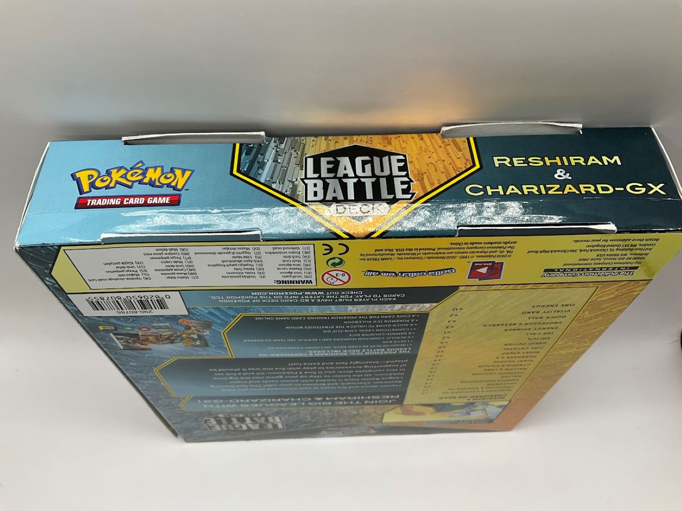 Pokemon: Reshiram & Charizard GX League Battle Deck #1 *See Pictures for Details*