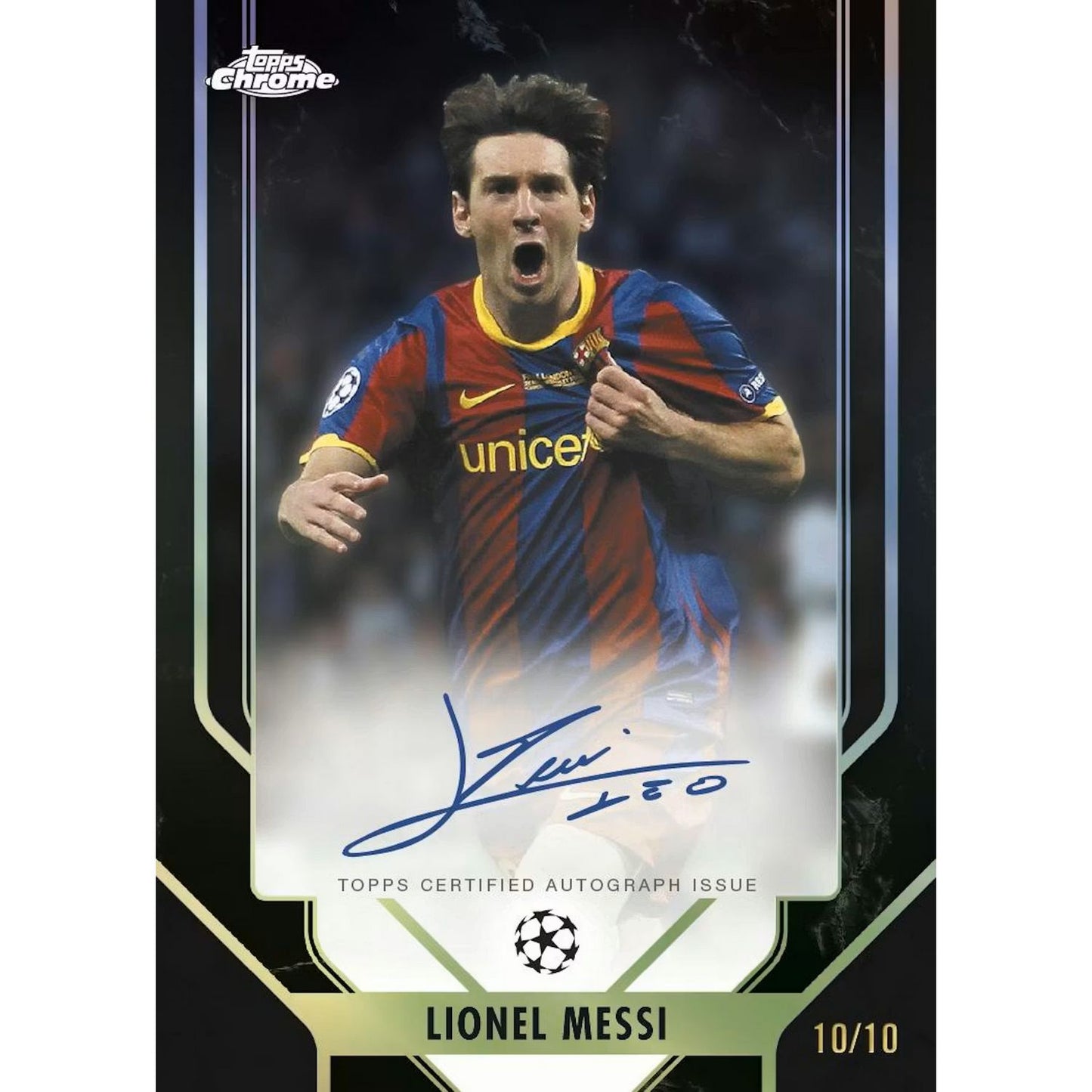 2025-26 Topps Chrome UEFA Club Competitions Soccer Mega Box