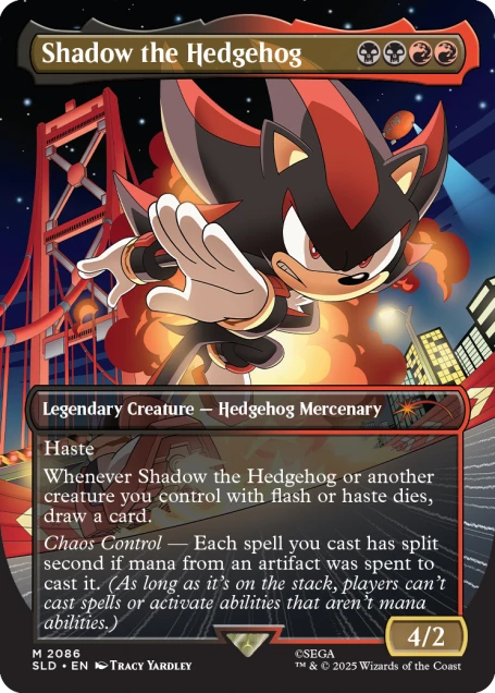 Magic the Gathering: Secret Lair X Sonic Friends & Foes Non-Foil
