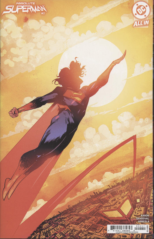 Absolute Superman Issue #2D 1:25 Retailer Incentive Variant