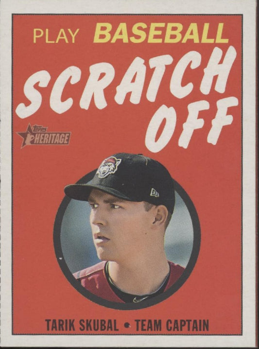 Tarik Skuball 2020 Topps Heritage Scratch Off #13