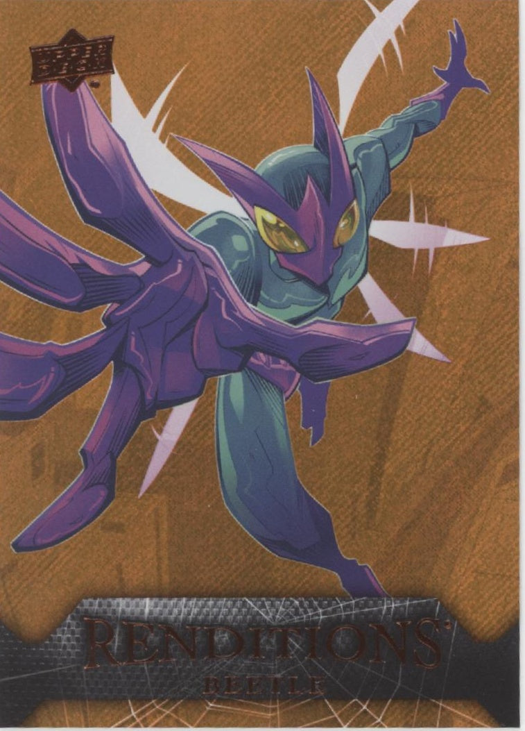 Beetle 2024 Upper Deck Marvel Renditions Spider-Man Hobgoblin Orange 237/299