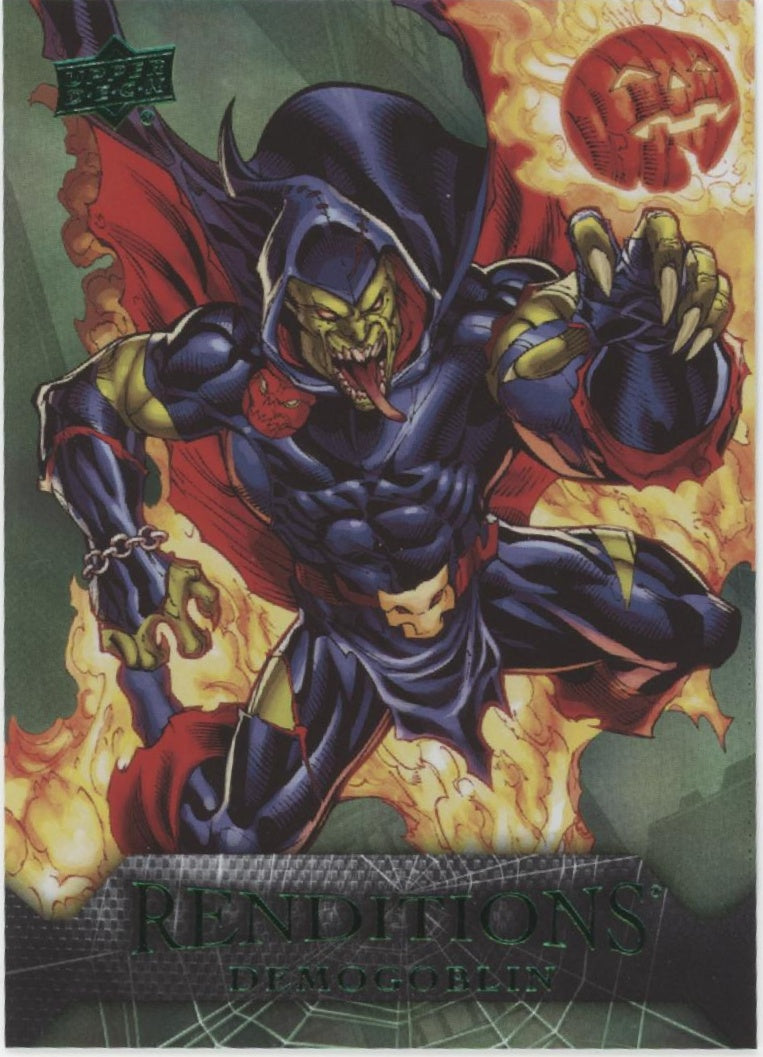 Demogoblin 2024 Upper Deck Marvel Renditions Spider-Man Goblin Green 227/399