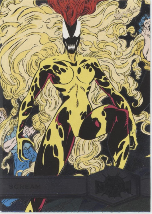 Scream 2021 Skybox Marvel Metal Universe Spider-Man #174