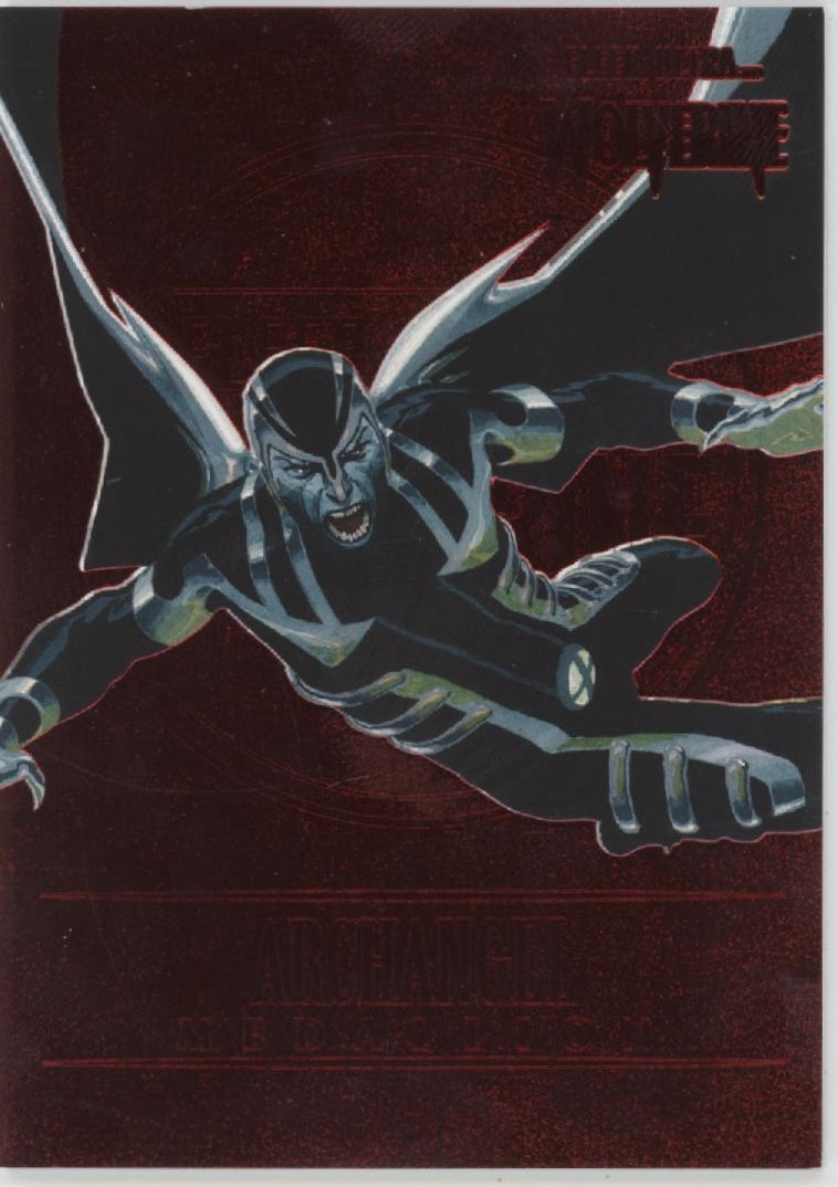 Archangel 2022 Fleer Ultra Wolverine Ruby Medallion 43/50 #M-1