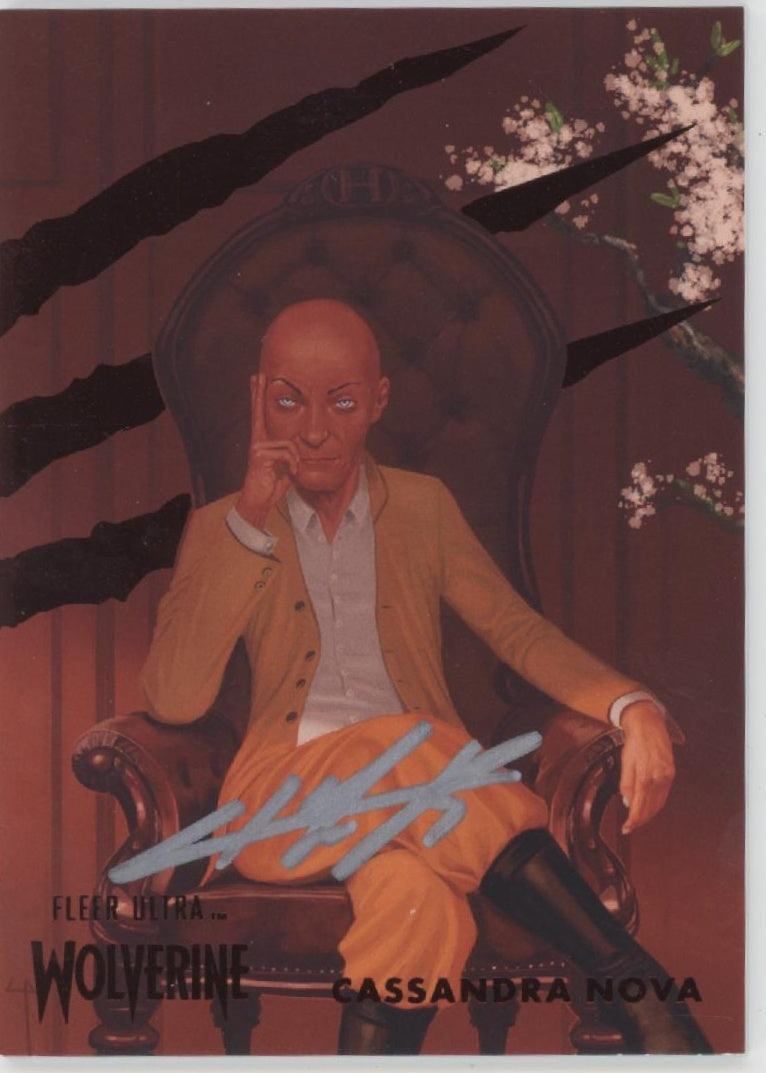 Cassandra Nova 2022 Fleer Ultra Wolverine Red Auto 67/74 #72