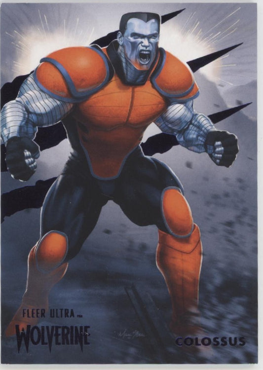 Colossus 2022 Fleer Ultra Wolverine Blue #29