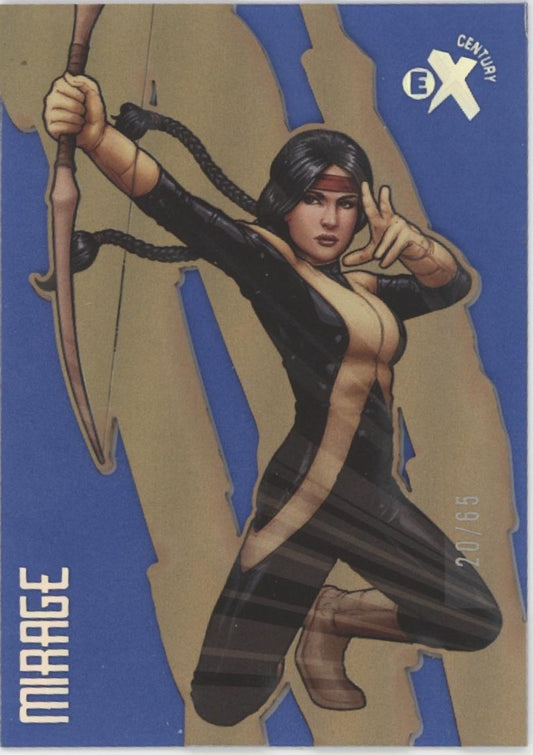 Mirage 2022 Fleer Ultra Wolverine E-X Century 20/65 #EX65