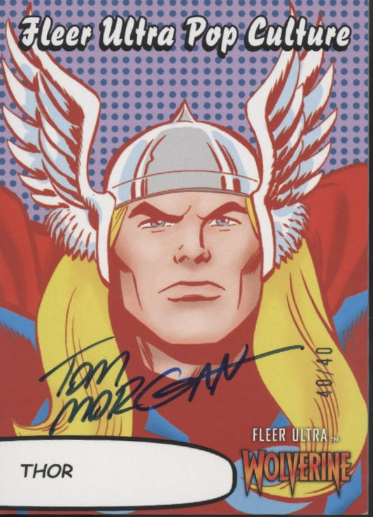 Thor 2022 Fleer Ultra Wolverine Pop Culture Auto 40/40 #PC-26