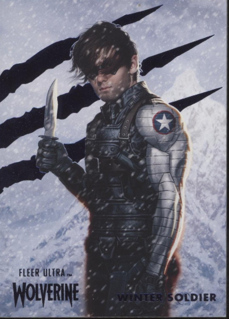 Winter Soldier 2022 Fleer Ultra Wolverine Blue 078/181 #16
